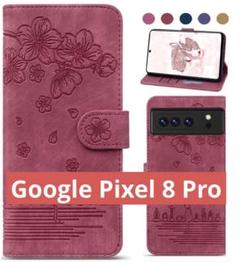 Google Pixel 8 Pro ケース 手帳型 PUレザー カード収納