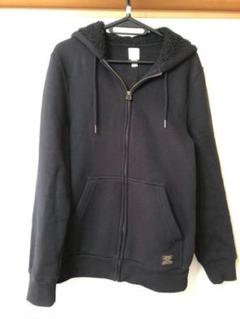 H&M パーカー　XSサイズ　黒