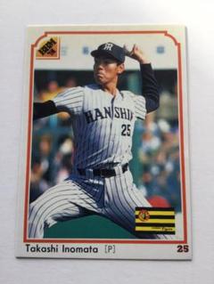 阪神タイガース 25 猪俣隆選手 1997年 実使用 ホーム
