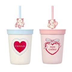 【韓国限定】スタバ　バレンタイン限定　サーモスタンブラー　チャーム付　550ml 韓国限定】スタバ バレンタイン限定 サーモスタンブラー