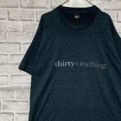 USA製90sヴィンテージTシャツ！シングルステッチ　ブルー半袖古着XL721