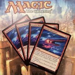 MTG 侵襲運動 英語版4枚セット