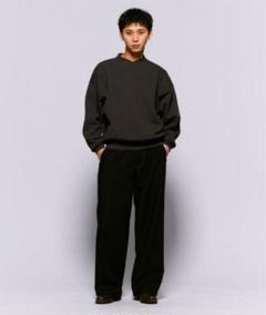 【美品】THE BOLDMAN Basic Cotton Pants ブラックのサムネイル