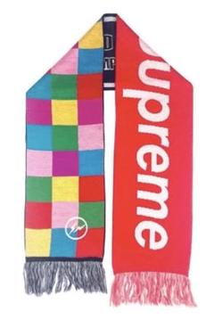 Supreme × uniform experiment Long Scarf Supreme x uniform experiment Supporter Muffler | Hypebeast