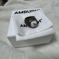AMBUSH® シルバー スタンプリング 2025年最新】AMBUSH カラー：シルバー系 リング・指輪の人気