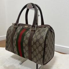 【ジャンク品】GUCCI グッチ ヴィンテージ シェリーライン ボストン