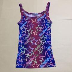 ヒステリックグラマー キャミソール　総柄　星　HYSTERIC GLAMOUR