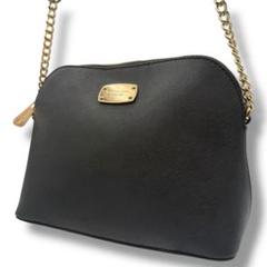 美品 マイケルコース ショルダーバッグ チェーン ゴールド金具 ブラック