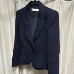 VALENTINO ネイビー ビジネスジャケット