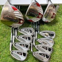 TaylorMade - ゴルフクラブセット メンズ テーラーメイド BURNER 10本 初心者 中級者 ステルス2 テーラーメイド ゴルフ クラブセット メンズ 初心者