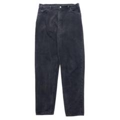 USA製 LEVI'S 90年代 テーパード ブラックデニムパンツ 550のサムネイル