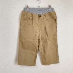 【エドウィン】キッズ170 ハーフパンツ 7分丈 ウエストゴム調整可 綿混