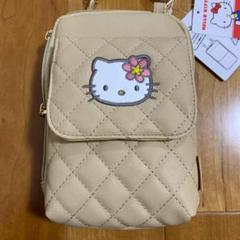 【新品未使用】ハローキティ　カオハナ　スマホショルダーバッグ　しまむら　サンリオ