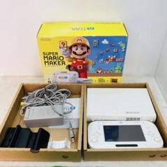 任天堂 箱有 WiiU本体 スーパーマリオメーカー ソフト同梱 セット や6