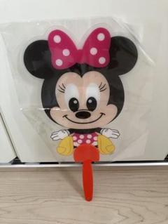 ディズニー　ミニー　うちわ