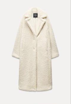 ZARA ファーロングコート - メルカリ