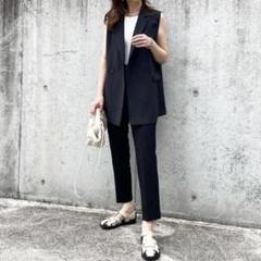 限定値下 ZARA スリッドベスト ジレ
