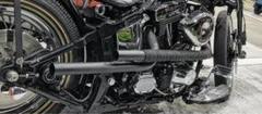 ハーレー　ショットガン　ドラッグパイプ　マフラー　エボ　TC88 ハーレー ショットガン ドラッグパイプ マフラー エボ TC88