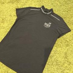新品■18,700円【マスターバニー】メンズ　半袖　モックネック　シャツ　4/M 新品□18,700円【マスターバニー】メンズ 半袖 モックネック