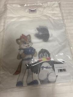 日本ハムファイターズ×ヤクルトスワローズ フレップ×つば九郎コラボ Tシャツ