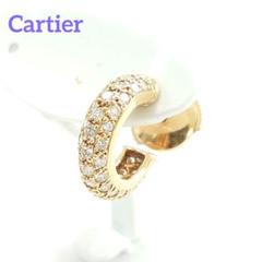 カルティエ ミミスター ダイヤ フープ ピアス 750(YG) 片耳用 6538
