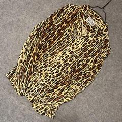 26極美品【WACKO MARIA ワコマリア レオパルド シャツ 長袖