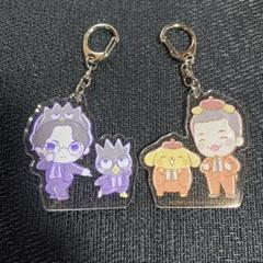 令和ロマン サンリオコラボ アクリルキーホルダー 缶バッジ よしもと芸人×サンリオキャラクターズ」コラボグッズが発売中