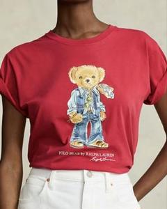 美品2023年モデル POLO RALPH LAUREN ポロベア Tシャツ M