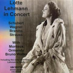 ロッテ・レーマン electrical recordings:1926~1933 ロッテ・レーマン electrical recordings:1926~1933 CD
