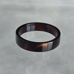 ビンテージ　　本鼈甲　リングコーム　　中古美品 本べっ甲編み込みデザイン」リング ヨーロッパ | corne/コルネ