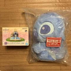 スティッチ　一番くじ　A賞　カードスタンドフィギュア　ラストワン賞　ぬいぐるみ A賞：カードスタンドフィギュア - 「リロ＆スティッチ」一番くじ