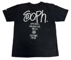 STUSSY ステューシー × SOPH. ワールドツアー プリント Tシャツ