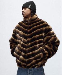 新品　Supreme Faux Fur Jacket Brown ジャケット