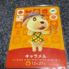 どうぶつの森 amiiboカード キャラメル