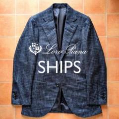 Loro Piana SHIPS ダークブルー テーラードジャケット Loro Piana SHIPS ダークブルー テーラードジャケット - メルカリ