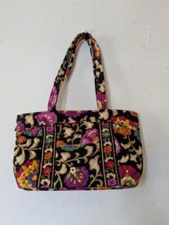 Vera Bradley 花柄キルティングハンドトートバッグ