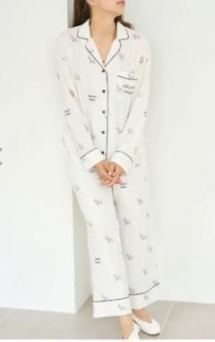 GELATO PIQUE ウエスティ柄 パジャマセット 新品未使用 ONLINE限定】CAT柄ワンポイントTシャツ&ショートパンツセット