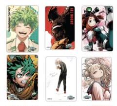 僕のヒーローアカデミア 原画展 マグネットステッカー 緑谷出久 トガ 死柄木