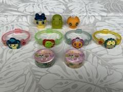 レア たまごっち フィギュア ソフビ バングルズ ミニテープ セット レア たまごっち フィギュア ソフビ バングルズ ミニテープ