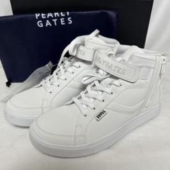新品 PEARLY GATES ハイカット ゴルフシューズ 白27.5cm 新品 PEARLY GATES ハイカット ゴルフシューズ 白27.5cm