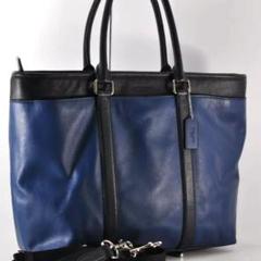 美品　COACH　コーチ　メンズ　ビジネス　メトロポリタン トートバッグ