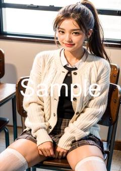 A4サイズアートポスター 1点もの 美女ポスター最高品質 B-S-３８