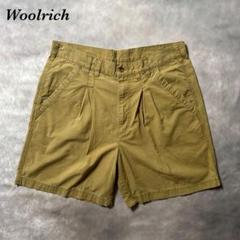 O72 古着Woolrichチノショーツ　ツータック34㌅