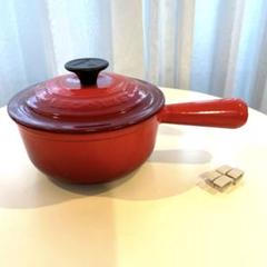 【美品】LE CREUSET　ソースパン　フルーツグリーン　16cm ビンテージ 美品】ルクルーゼ ソースパン 18㎝ グリーン② - メルカリ