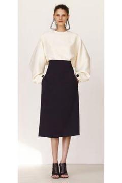 CELINE セリーヌ フィービー期 ラップスカート ネイビー CELINE - 美品 セリーヌ CELINE スカート ラップスカート ロング
