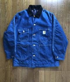 USA製希少◆カーハート◆carhartt◆カバーオール◆デニム◆チョアコート