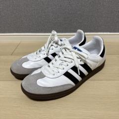 美品⭐︎adidas Originals SAMBA OG/23cm adidas Originals WMNS Samba OG Silver Metallic Core Black