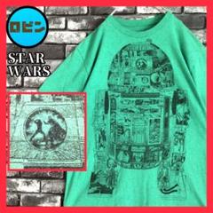 旧3部作 オールドデザイン スターウォーズ R2D2 ムービーTシャツtシャツ