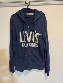 Levi's ネイビー パーカー M