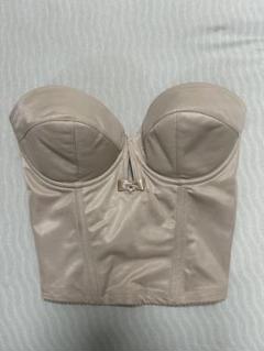 bridalbloom ショートビスチェ D65 ロイヤルベージュ bridalbloom ブライダルブルーム ショートビスチェD65